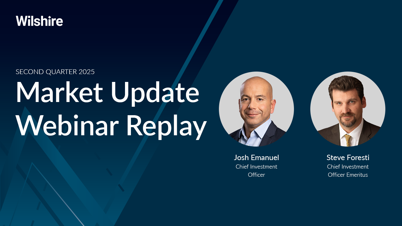 Second Quarter 2025 Market Update Webinar Replay